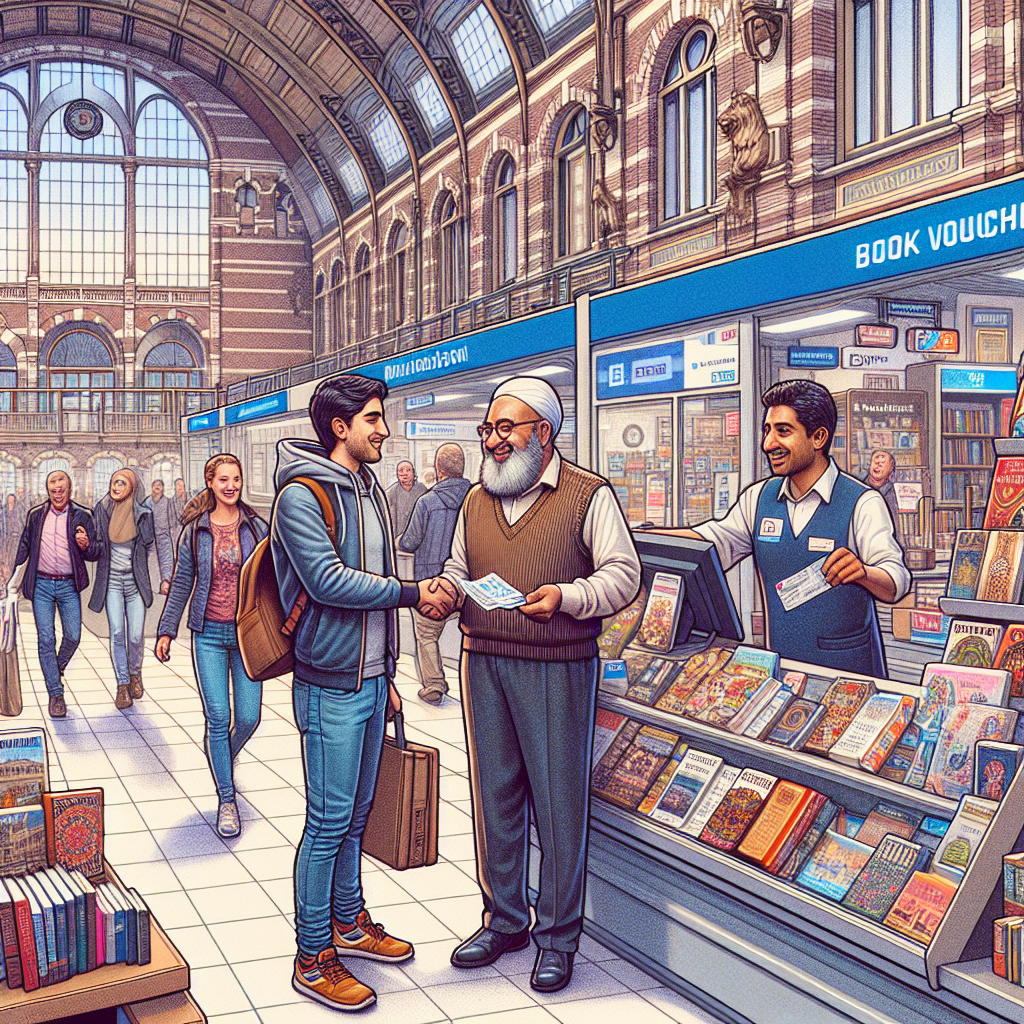 Kan ik een boekenbon kopen op station Zwolle?